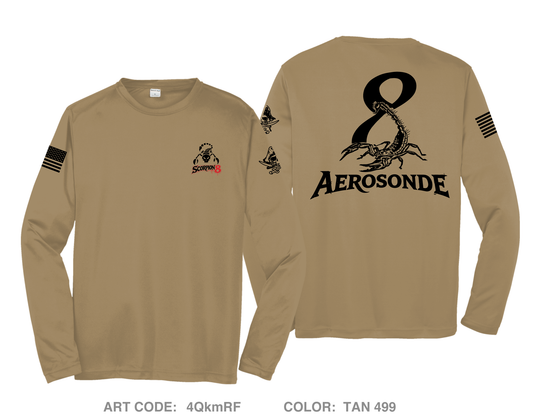 Scorpion 8 Hi-Tech Performance Unisex LS Tee - 4QkmRF
