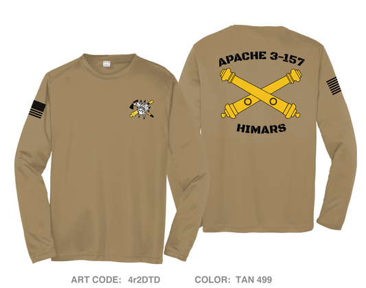 A 3-157 Hi-Tech Performance Unisex LS Tee - 4r2DTD