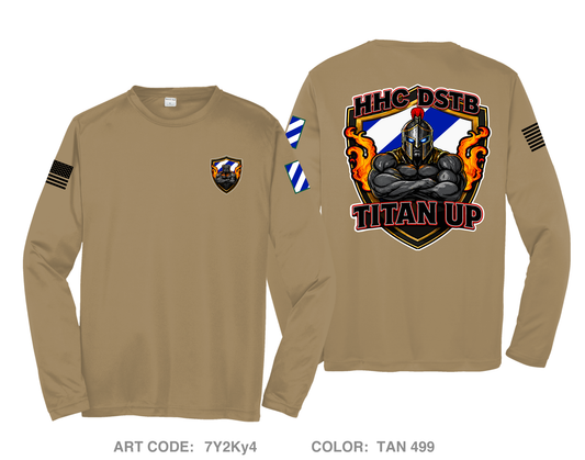 HHC, DSTB, 3DSB Hi-Tech Performance Unisex LS Tee - 7Y2Ky4