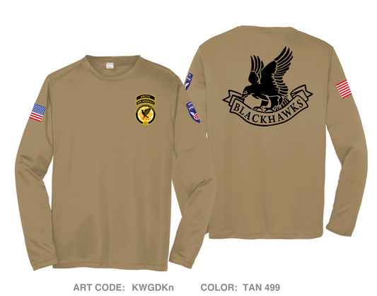 5-1 CAV Hi-Tech Performance Unisex LS Tee - KWGDKn
