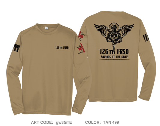 126th FRSD Hi-Tech Performance Unisex LS Tee - gw8GTE