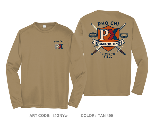 Rho Chi Hi-Tech Performance Unisex LS Tee - t4GNYw