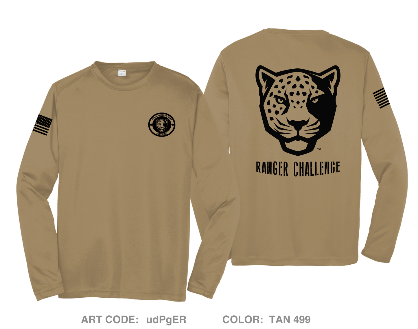 TAMUSA Ranger Challenge Hi-Tech Performance Unisex LS Tee - udPgER