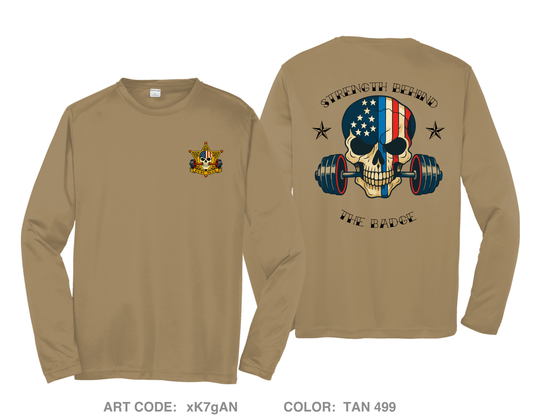 Middlesex County Sheriff SBTB Hi-Tech Performance Unisex LS Tee - xK7gAN
