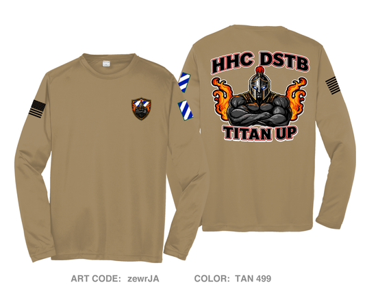 HHC, DSTB, 3DSB Hi-Tech Performance Unisex LS Tee - zewrJA