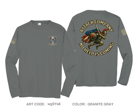 ATTACK COMPANY Hi-Tech Performance Unisex LS Tee - wgSYa8