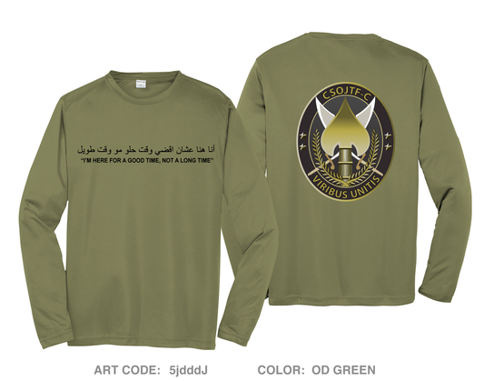 CSOJTF-C Hi-Tech Performance Unisex LS Tee - 5jdddJ