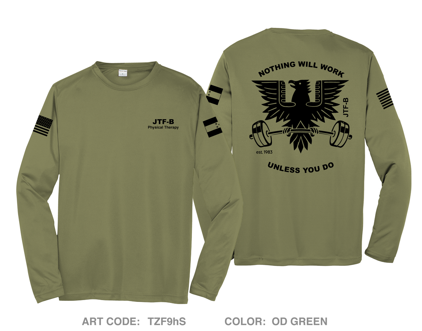 452 FH Hi-Tech Performance Unisex LS Tee - TZF9hS