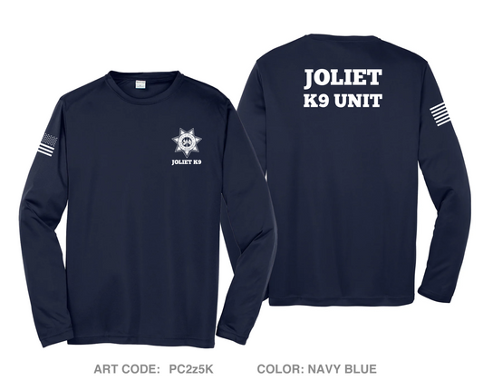 Joliet Police K9 Unit Hi-Tech Performance Unisex LS Tee - PC2z5K
