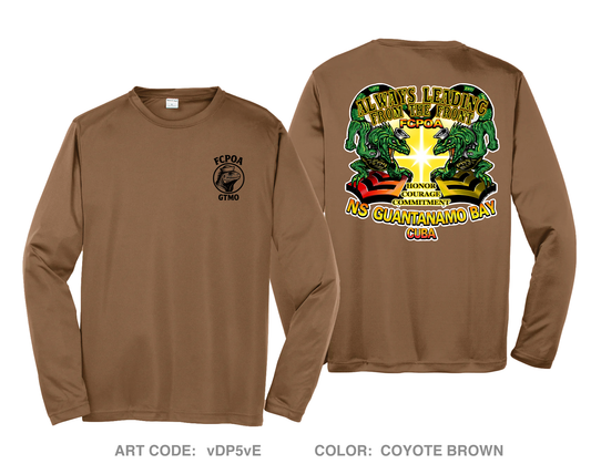 GTMO FCPOA Hi-Tech Performance Unisex LS Tee - vDP5vE