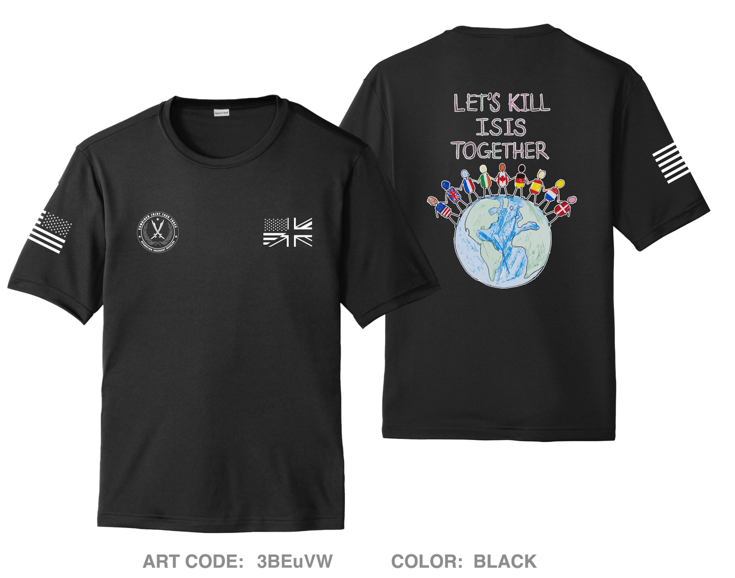 CJTF Hi-Tech Performance Unisex SS Tee - 3BEuVW