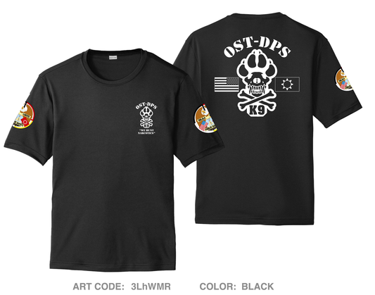 OST-DPS K-9 Unit Hi-Tech Performance Unisex SS Tee - 3LhWMR