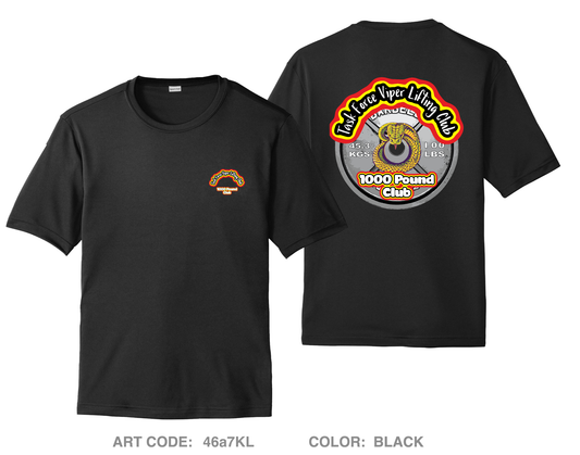 Task Force Viper Gym Hi-Tech Performance Unisex SS Tee - 46a7KL