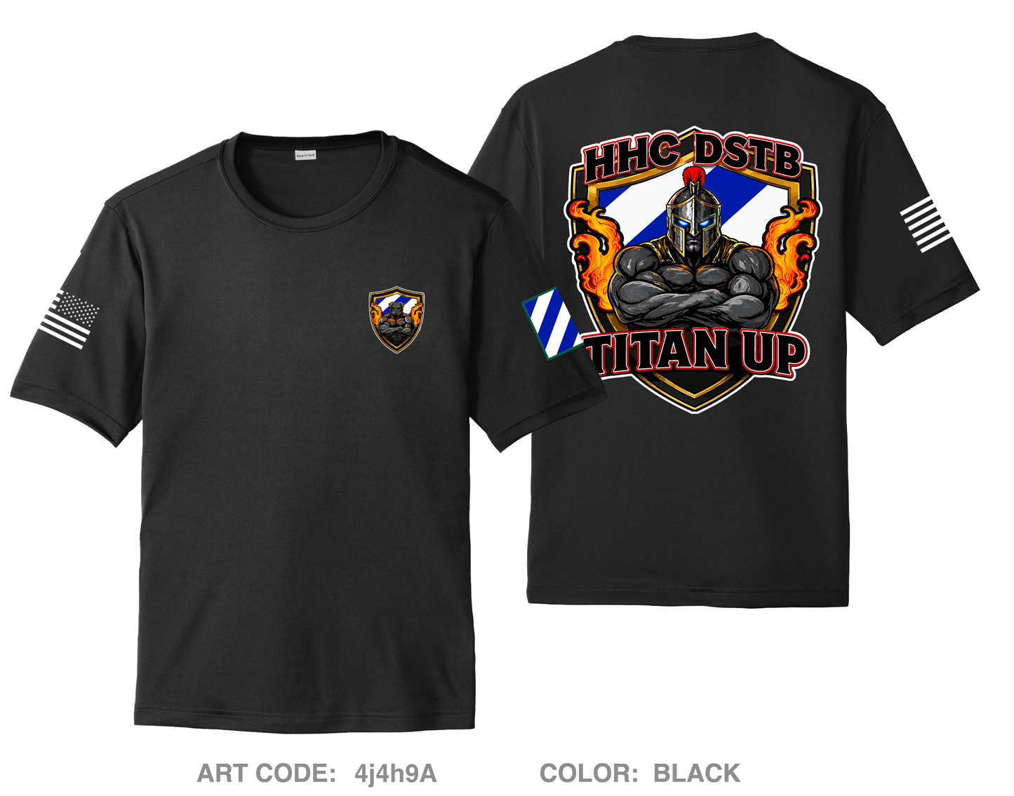 HHC, DSTB, 3DSB Hi-Tech Performance Unisex SS Tee - 4j4h9A