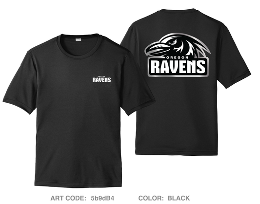 Oregon Ravens Football Fundraising Collection Hi-Tech Performance Unisex SS Tee - 5b9dB4