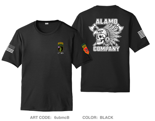 Alamo Company, 1-35 Infantry Hi-Tech Performance Unisex SS Tee - 6ubmcB