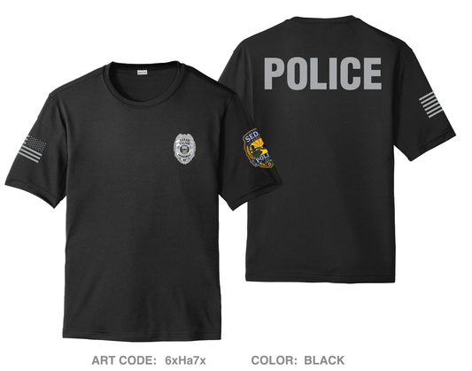 Chautauqau County Sheriffs Office/ Sedan PD Hi-Tech Performance Unisex SS Tee - 6xHa7x