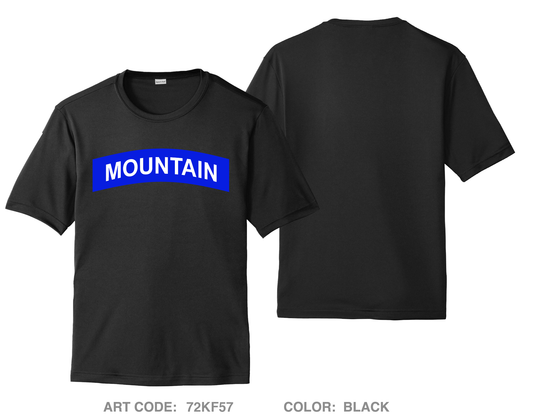 Mountain Training Group Hi-Tech Performance Unisex SS Tee - 72KF57