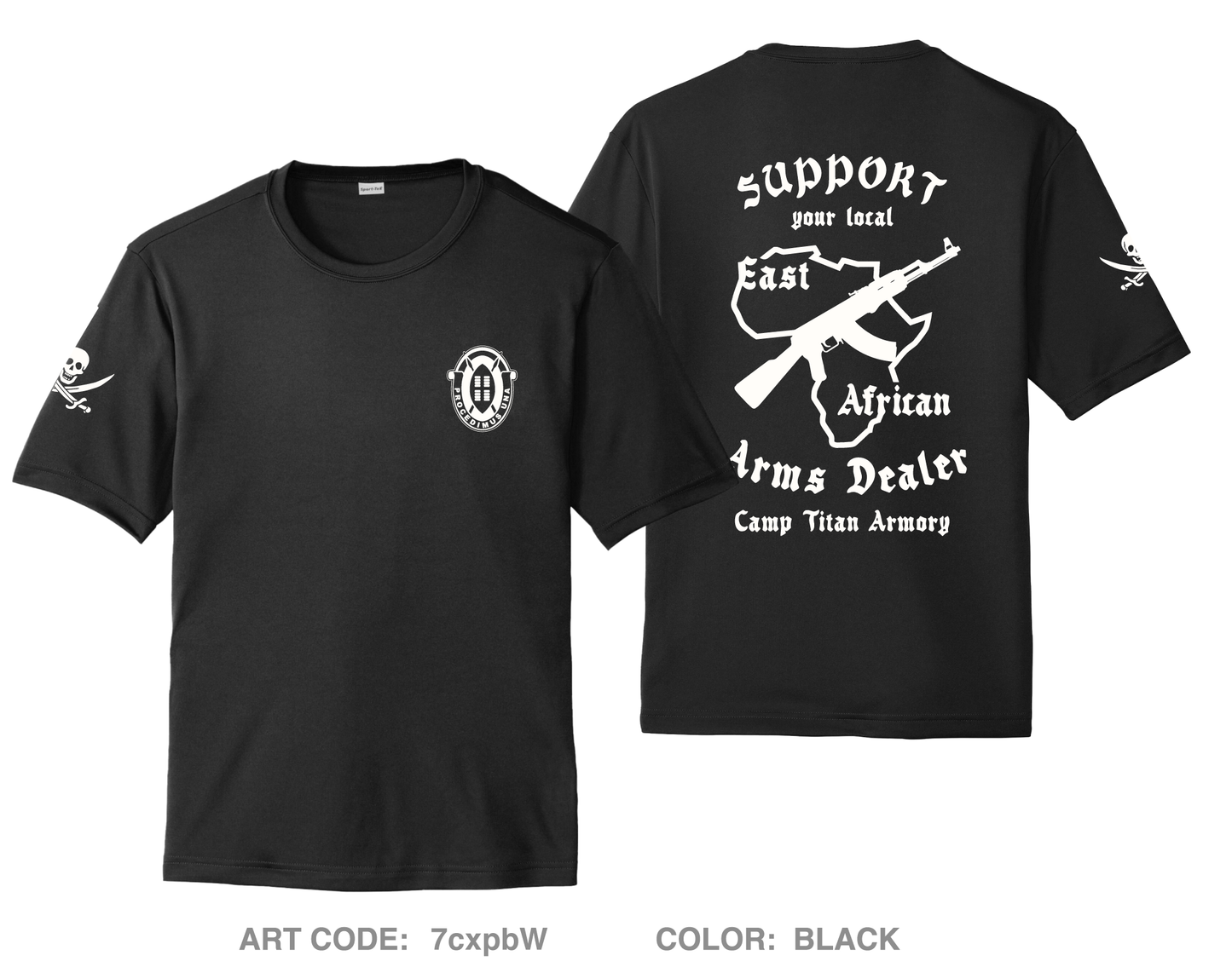 SOCAF ARMORY Hi-Tech Performance Unisex SS Tee - 7cxpbW