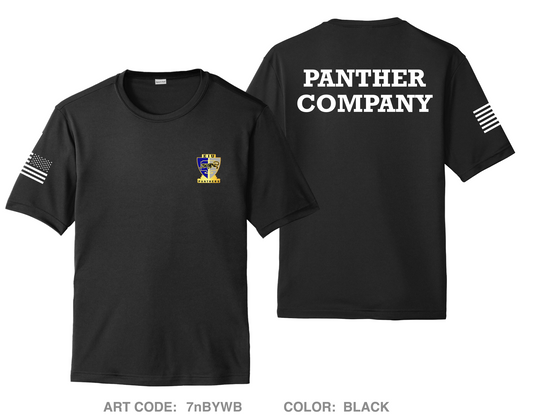 Panther Company Fundraising Collection Hi-Tech Performance Unisex SS Tee - 7nBYWB