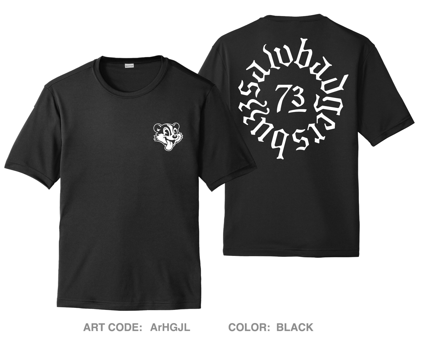 OHIO OCS 073 Hi-Tech Performance Unisex SS Tee - ArHGJL