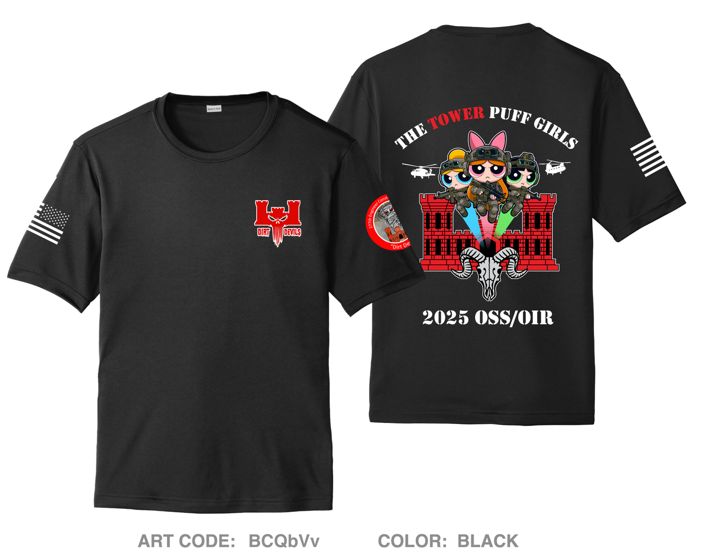 2nd Platoon 277th ECC Hi-Tech Performance Unisex SS Tee - BCQbVv