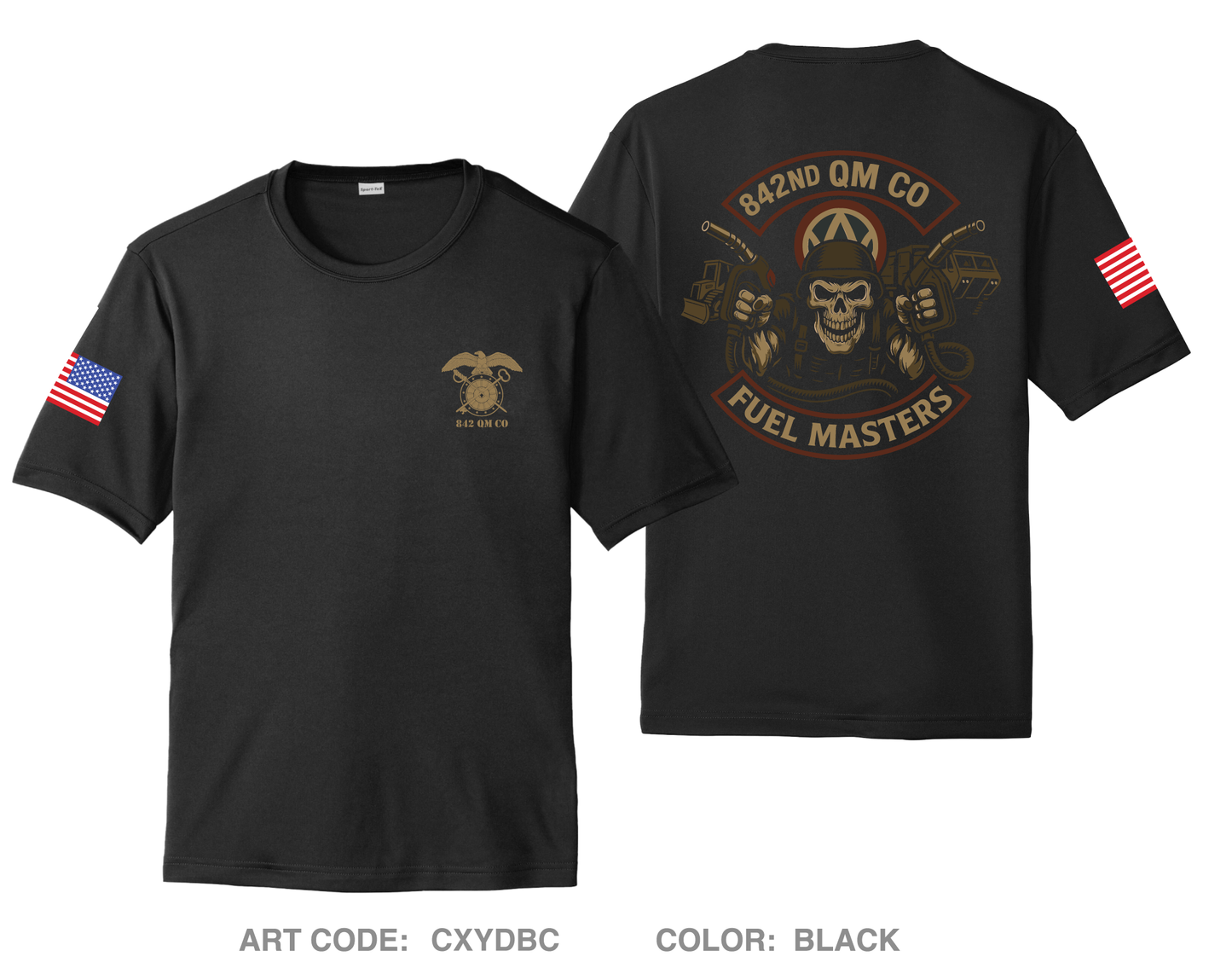 842 QM CO Hi-Tech Performance Unisex SS Tee - CXYDBC