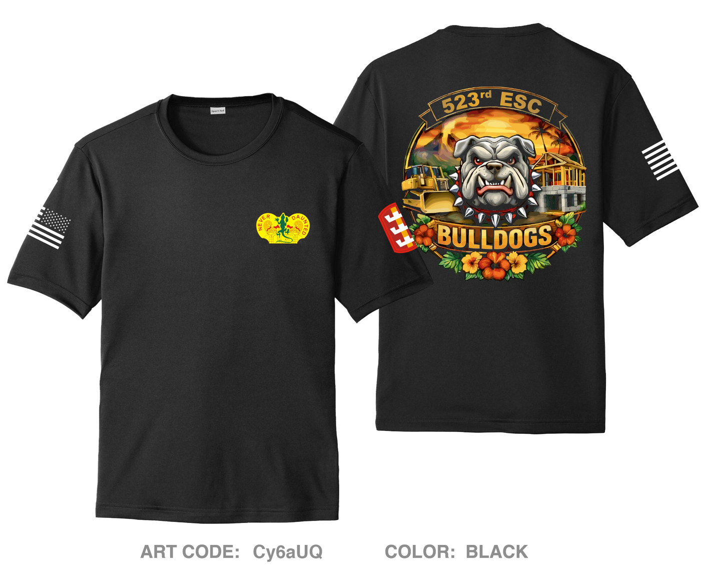 523rd ESC Store 1 Hi-Tech Performance Unisex SS Tee - Cy6aUQ
