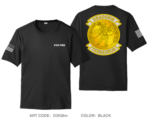 18th Finance BN Hi-Tech Performance Unisex SS Tee - D3fQ8m