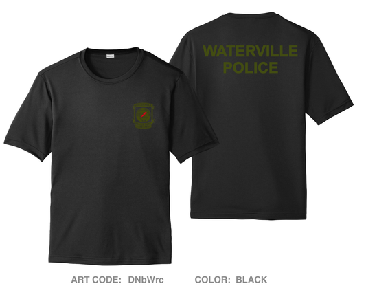 Waterville police Hi-Tech Performance Unisex SS Tee - DNbWrc