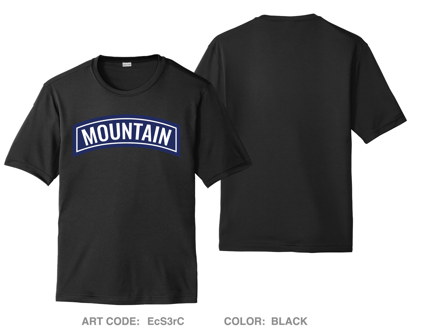 Mountain Training Group Hi-Tech Performance Unisex SS Tee - EcS3rC