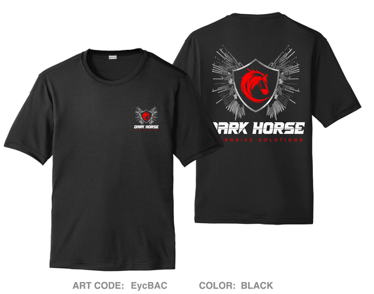 Dark Horse Defensive Solutions Hi-Tech Performance Unisex SS Tee - EycBAC