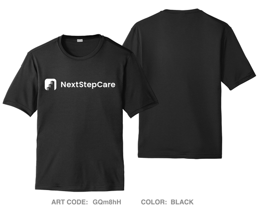Next Step Care Hi-Tech Performance Unisex SS Tee - GQm8hH