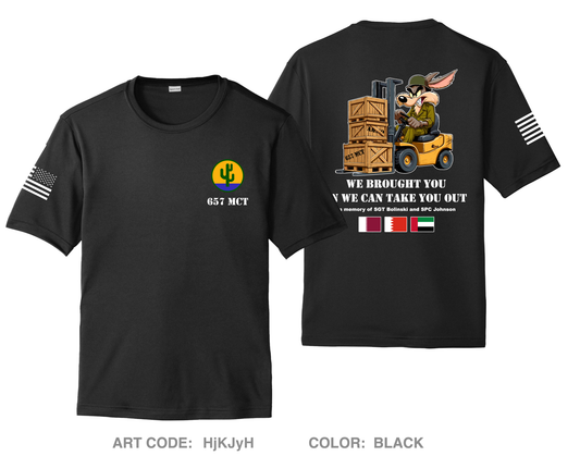 657 Mct Hi-Tech Performance Unisex SS Tee - HjKJyH