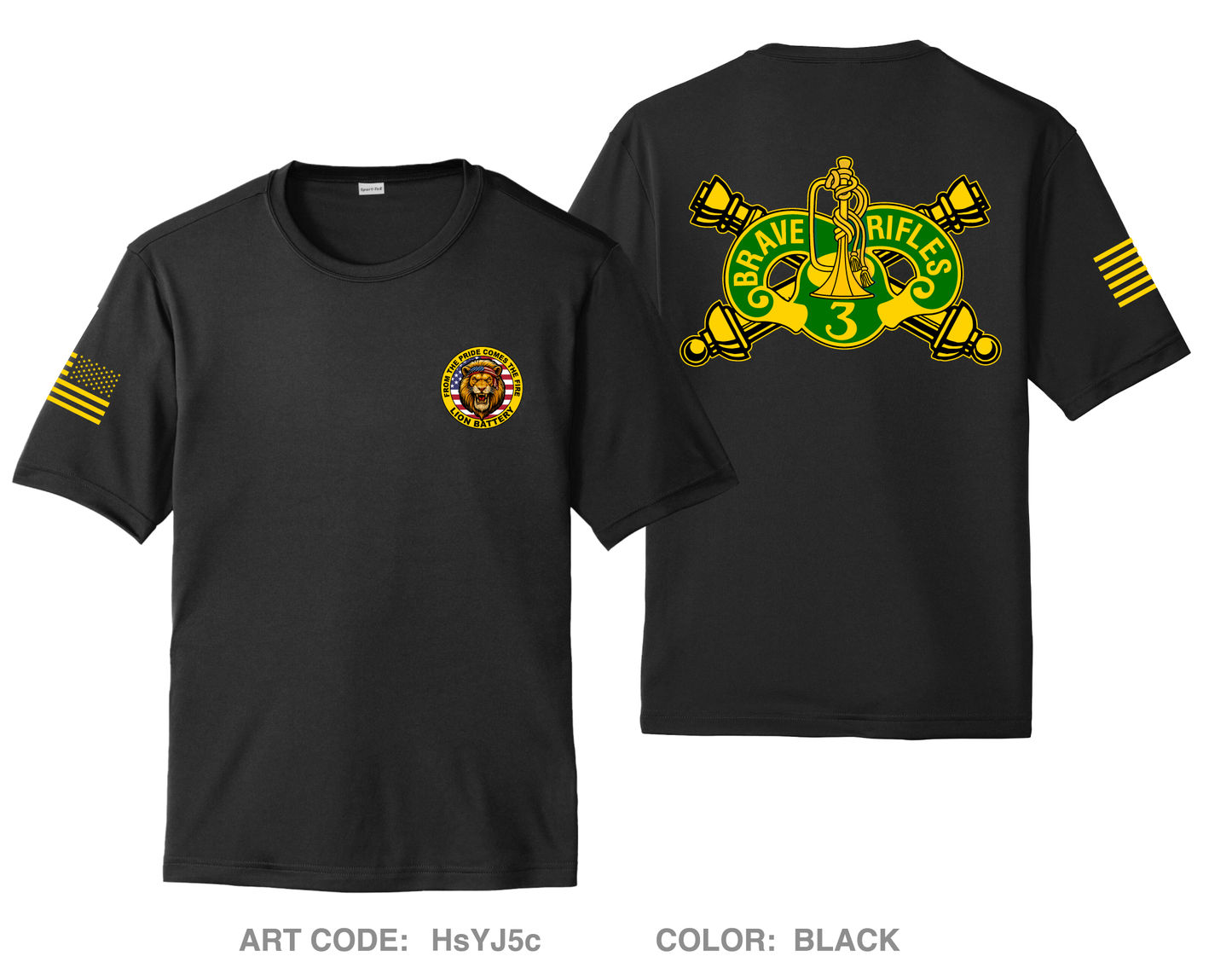 Lion Battery Hi-Tech Performance Unisex SS Tee - HsYJ5c