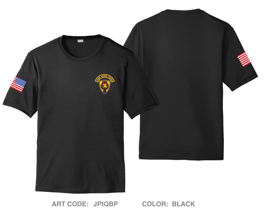 Iowa Funeral Honors Hi-Tech Performance Unisex SS Tee - JPtQBP