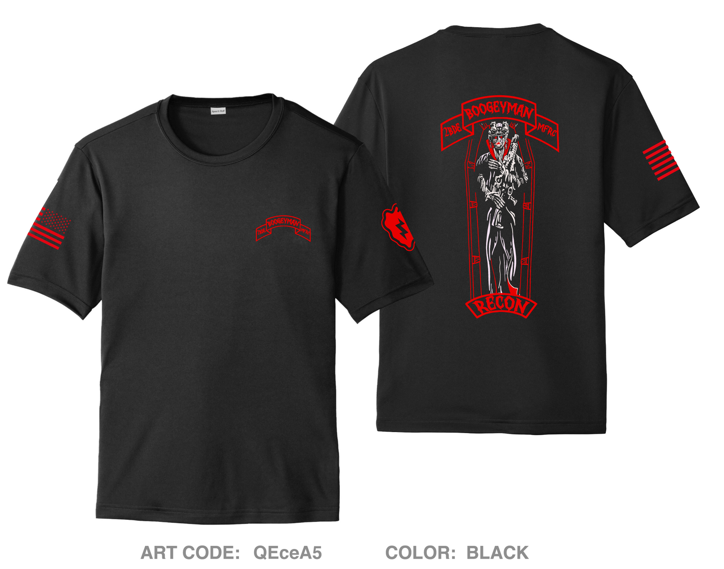 Shadow Platoon Recon MFRC Hi-Tech Performance Unisex SS Tee - QEceA5