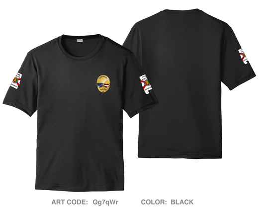 Lynn Police Department Hi-Tech Performance Unisex SS Tee - Qg7qWr