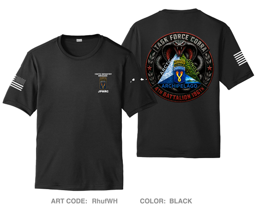 4TH BN 196th IN BDE Hi-Tech Performance Unisex SS Tee - RhufWH