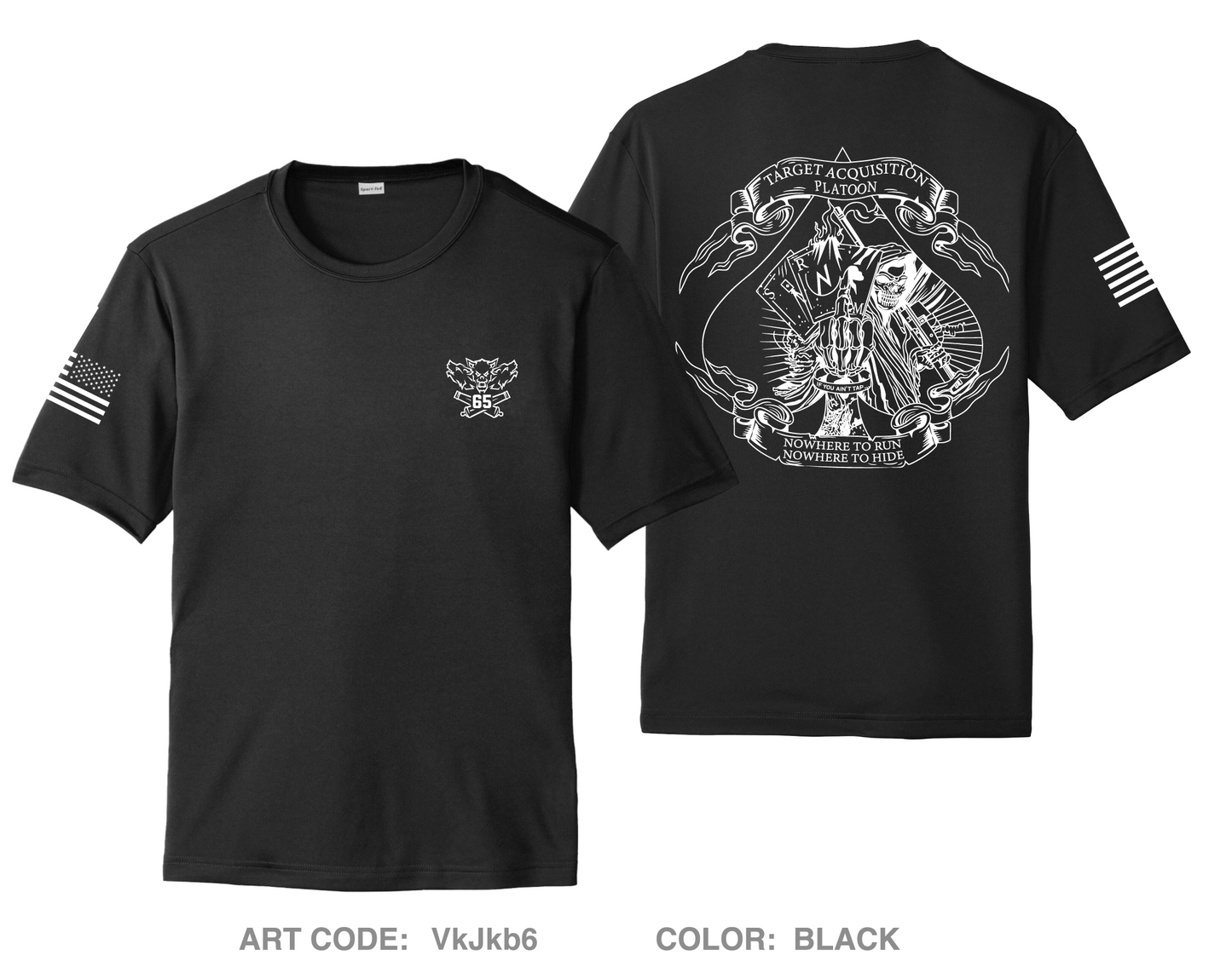 65th FAB TAP Hi-Tech Performance Unisex SS Tee - VkJkb6