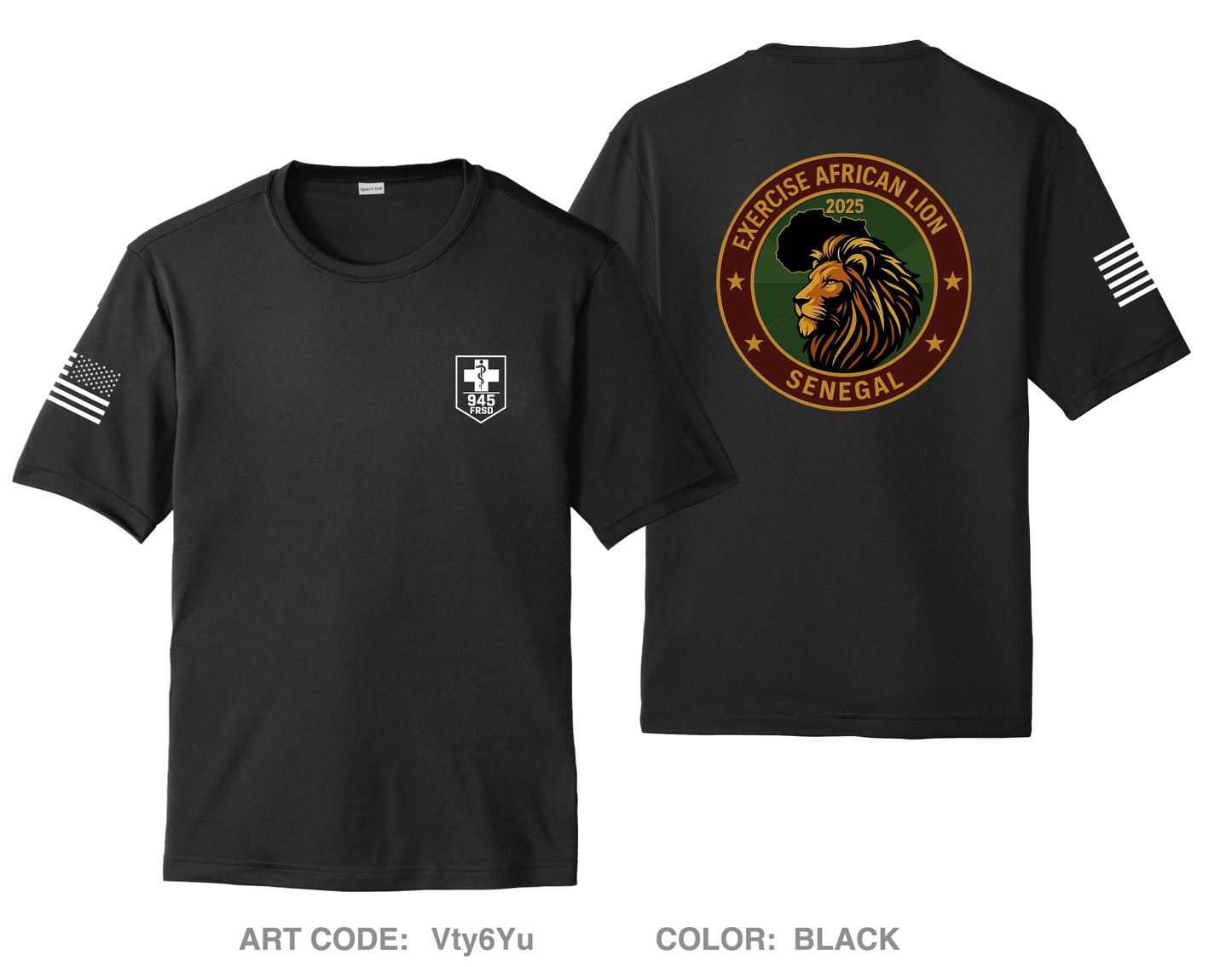 945 FRSD Hi-Tech Performance Unisex SS Tee - Vty6Yu