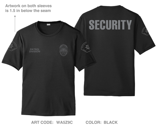 South Coast Public Safety Hi-Tech Performance Unisex SS Tee - WA5Z9C
