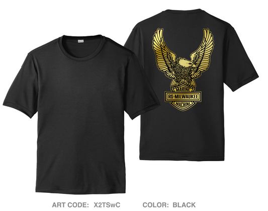RS Milwaukee Hi-Tech Performance Unisex SS Tee - X2TSwC