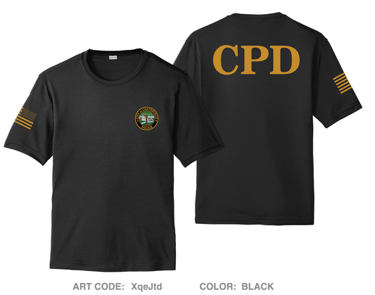 City of Coatesville Police Department Hi-Tech Performance Unisex SS Tee - XqeJtd