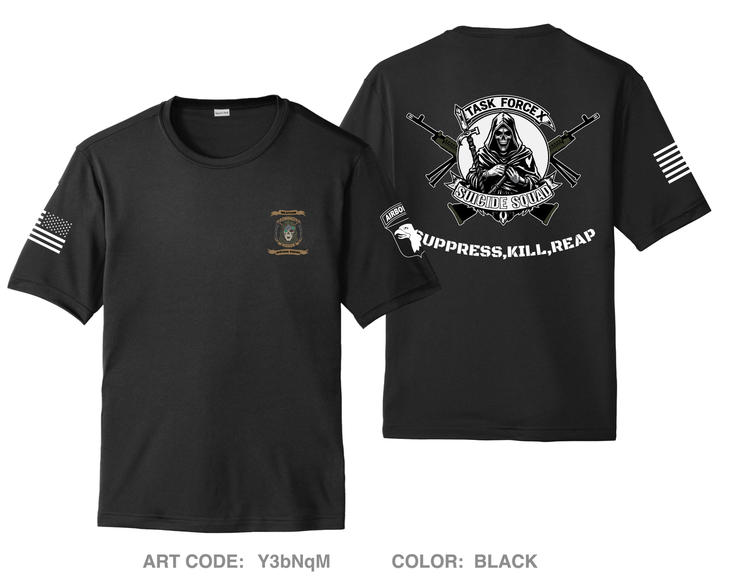 WPNs,1st PLT, Attack 2-502IN Hi-Tech Performance Unisex SS Tee - Y3bNqM