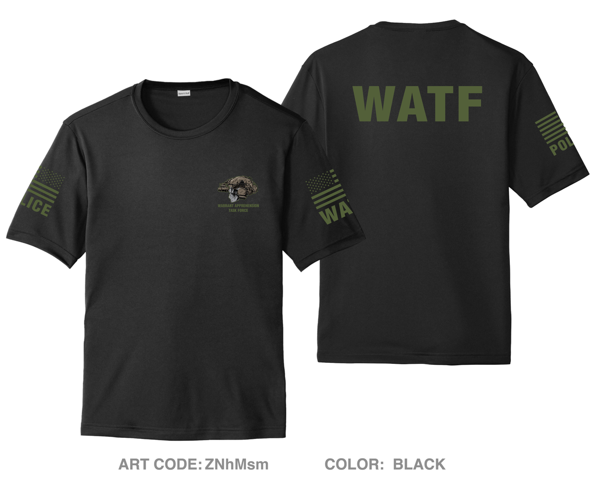 WARRANT APPREHENSION TASK FORCE Hi-Tech Performance Unisex SS Tee - ZNhMsm