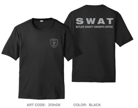 Butler County Sheriffs Office Hi-Tech Performance Unisex SS Tee - Zf3hGK