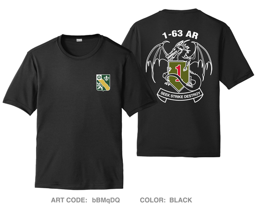 1-63 AR BN Hi-Tech Performance Unisex SS Tee - bBMqDQ