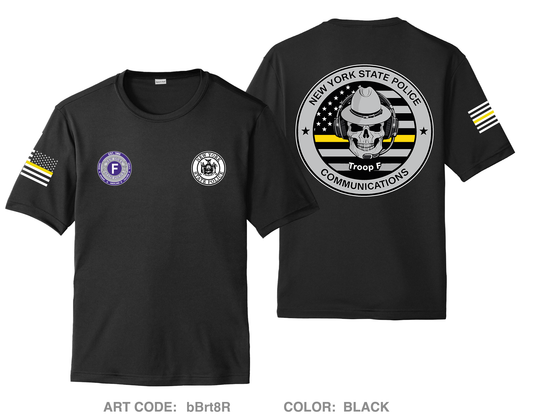 NYSP troop f communications Hi-Tech Performance Unisex SS Tee - bBrt8R