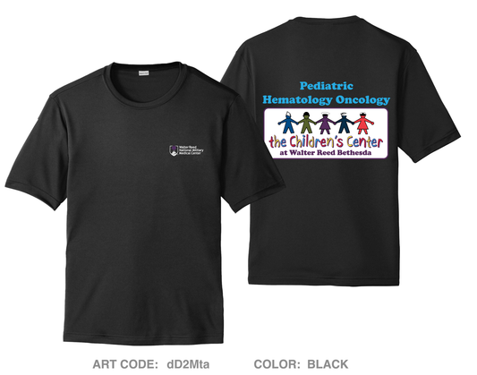 Pediatric Hematology Oncology Hi-Tech Performance Unisex SS Tee - dD2Mta